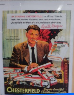Cigarette advertisement