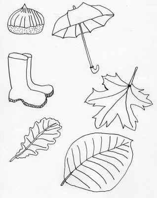 Autumn icons
