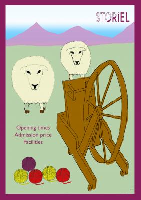 Initial adult poster colour visual