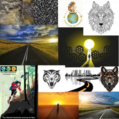 Wolf journey moodboard