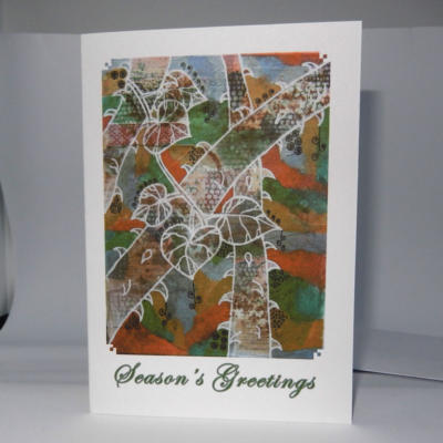 Winter Art Xmas Card