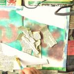 Collage pieces