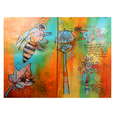 Read more about the article Ivy Bees Art Journal Devastating Discovery – a Warning