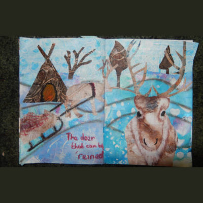 Read more about the article Art Journaling – Gelli Printing