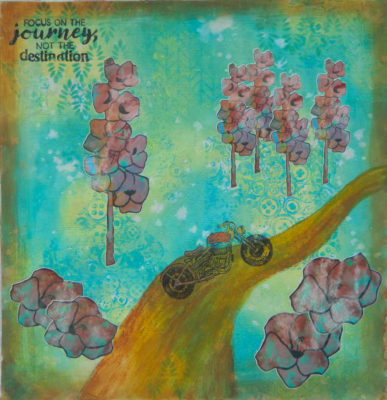 Read more about the article Using Stickers in my Art Journal