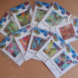 Magnetic Bookmarks in Attractive Wildflower Designs