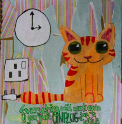 Added markings to cat