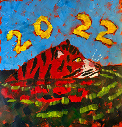 Read more about the article Year of the Water Tiger 2022 Art Journal Page