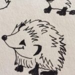 Early hedgehog design sketch