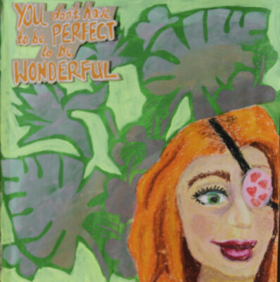 Read more about the article Imperfect but Wonderful Art Journal Page