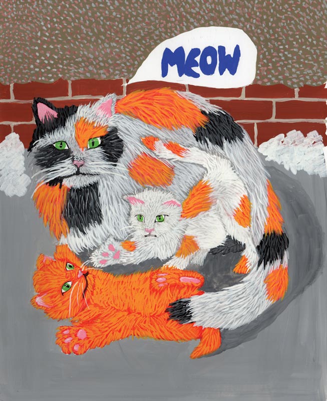 Cat and Kittens