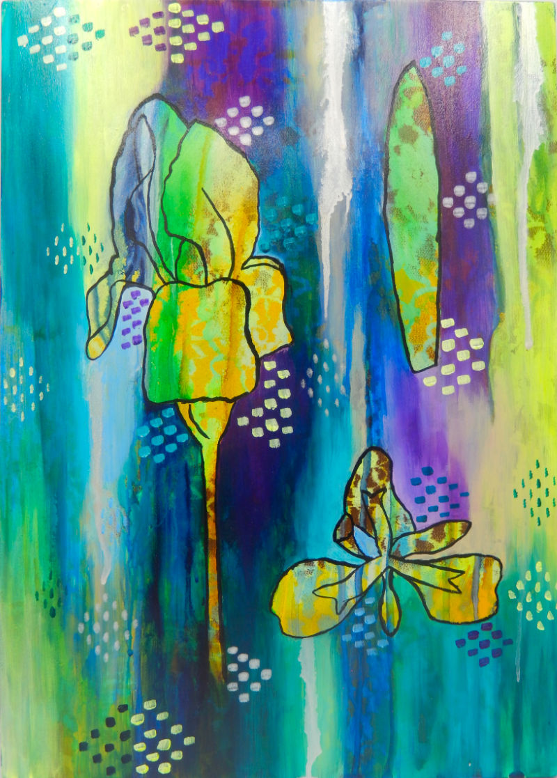 Iris idol expressive painting
