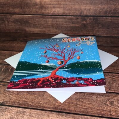 Love From Wales – Christmas Cards with Tree Design