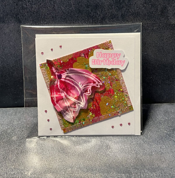 Mixed media handmade greetings