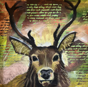 Read more about the article An Awesome Stag in Pastel